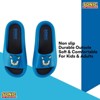 Mens Sonic the Hedgehog Slides - Sonic Comfort Foam Slides With Back - Sponic, Tails, Knuckles and Shadow Slide Sandals - 2 of 4