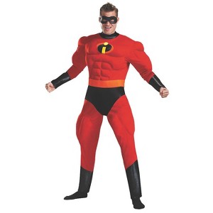 Disguise Mens Mr. Incredible Deluxe Muscle - 1 of 2