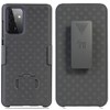 Nakedcellphone Case with Stand and Belt Clip Holster for Samsung Galaxy A72 - Black - 2 of 4