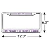 University of Mount Union Full Size Standard License Plate Metal Frame - 4 of 4