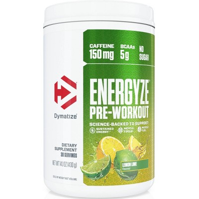 Dymatize Pre Workout Nutrition Powder - Tropical Lemon Lime - 13.1oz/30 Servings