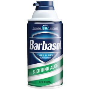 Barbasol Men's Soothing Shaving Cream - Aloe - 10oz - 1 of 3