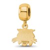 Black Bow Jewelry 14k Yellow Gold Plated Sterling Silver Ohio Bobcats NCAA Bead Charm - 4 of 4