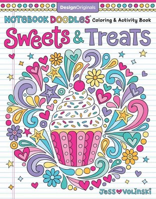 Notebook Doodles Sweets & Treats - by  Jess Volinski (Paperback)