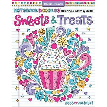 Notebook Doodles Sweets & Treats - by  Jess Volinski (Paperback)