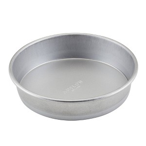 Anolon 9" Pro Bake Bakeware Aluminized Steel Round Cake Pan Silver - 1 of 4