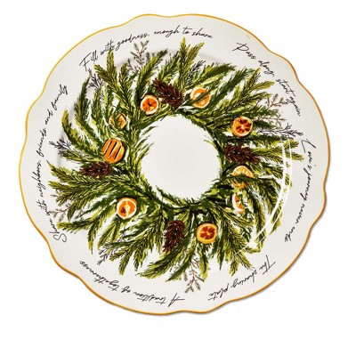 tag Citrus Grove Giving Plate
