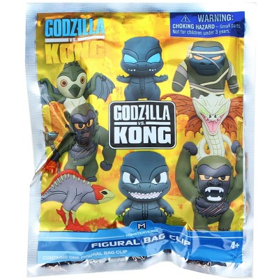 Monogram International Inc. Godzilla Vs. Kong 3D Foam Bag Clip | One Random
