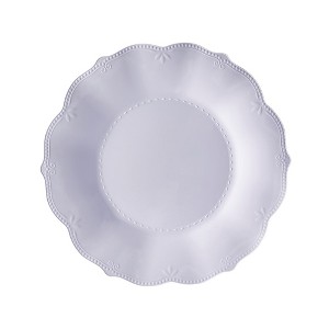 Silver Spoons Round Embossed Serving Trays for Party, Heavy Duty Disposable Platter, 14", (1 PC), Chateau Collection - 1 of 1