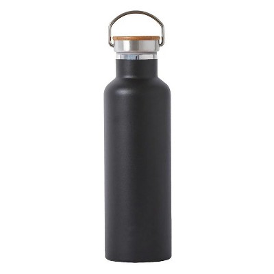 Elemental® Classic Stainless Steel 25-Oz. Water Bottle Thermos with Screw-on Lid and Metal Ring