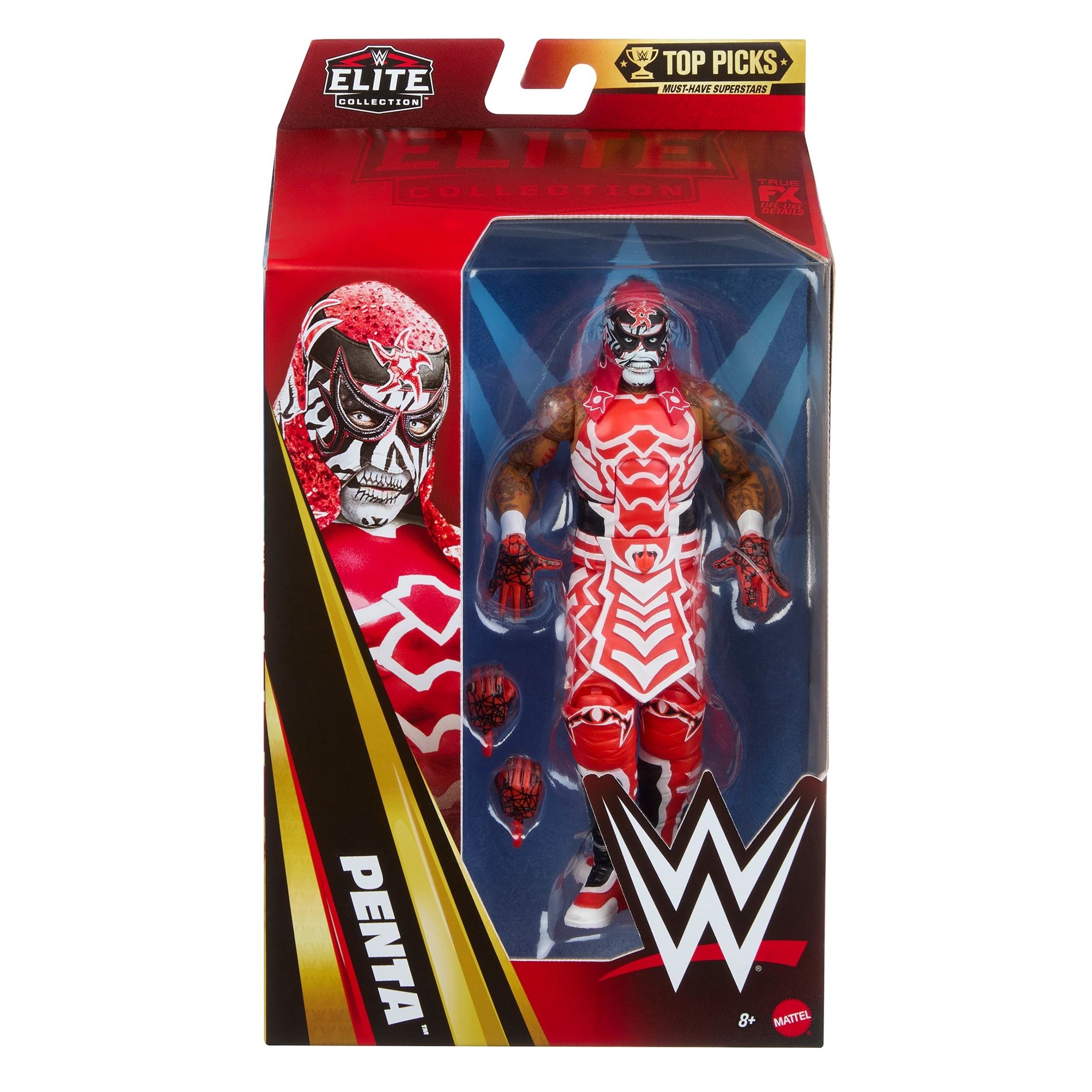 WWE Elite Top Picks 2027 Red Penta Action Figure