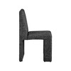 Meridian Furniture,Benson Linen Textured Fabric Dining Chair, Set of 2 - 4 of 4