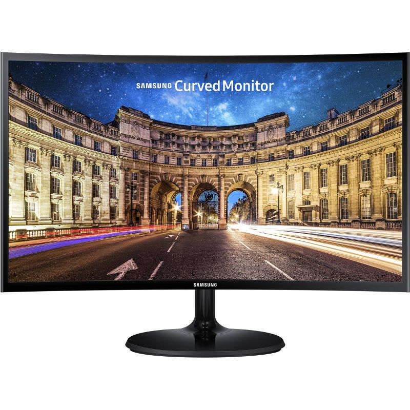 Samsung LC24F390FHNXZA-RB 24" 60HZ Curved Gaming FHD Monitor  - Certified Refurbished, 1 of 9