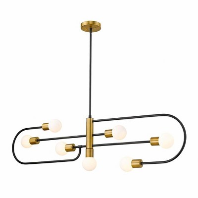 Neutra 7-Bulb Vintage-Inspired Billiard Table Light Fixture - Mid-Century Modern Design