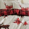 Bedsure Christmas Duvet Cover Set – Reversible Buffalo Check Plaid Bedding - 2 of 4