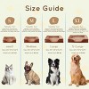 LAOTIES Orthopedic Dog Bed For Large Dog,Brown Egg Crate Foam Sofa With Washable Cover Joint Support - 2 of 4