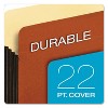 Pendaflex File Pocket with Tyvek Straight Cut 1 Pocket Letter Brown 63264 - 3 of 4