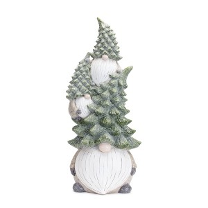 Whimsical Christmas Gnome Stack – 23.25" by Melrose - 1 of 3