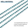 Unique Bargains DIY Bag Clothing Decoration Crystal Rhinestone Sew on Close Claw Chain Trim - 3 of 4