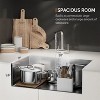 winado 30 x 19 in. Undermount Stainless Steel Sink Kitchen with Protector - 2 of 4