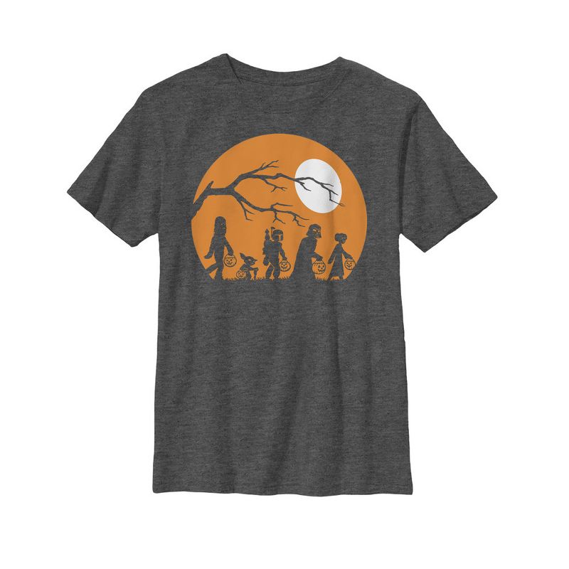 Boy's Star Wars Halloween Characters Trick or Treat T-Shirt, 1 of 5