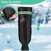 DOMETOUR Outdoor Faucet Covers for Winter 25" L x 13" W Hose Bib Cover Insulated Freeze Protector for Water Spouts Hydrants Pipes - 4 of 4