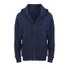 Mens 3 Pack Zip Up Hoodies Soft Cotton Zipper Fleeced - 4 of 4