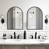 PexFix Classic Arch Solid Wood Framed Wall Mounted Mirror Vanity Mirror - 2 of 4