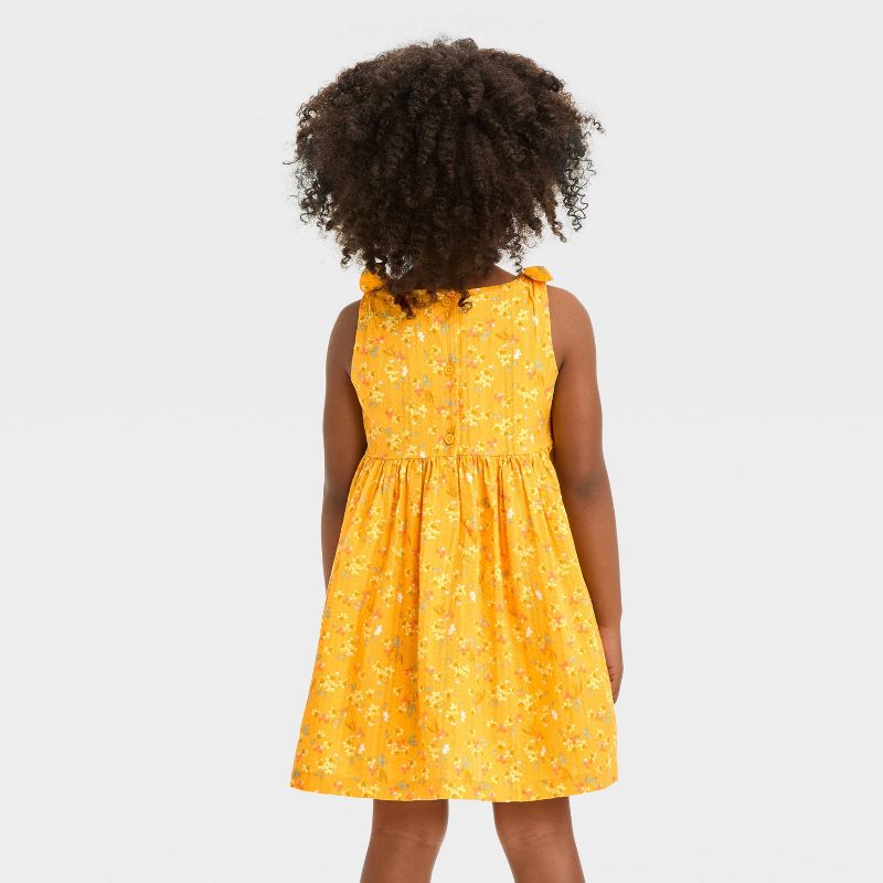 OshKosh B'gosh Toddler Girls' Ditsy Floral Dress - Yellow, 2 of 4