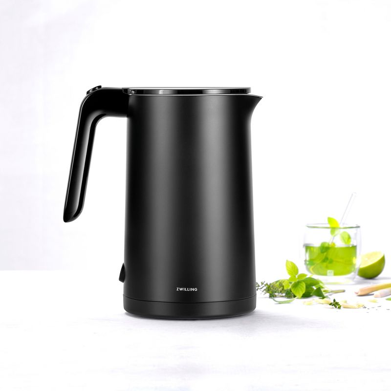 ZWILLING Enfinigy Cool Touch 1.5-Liter Electric Kettle, Cordless Tea Kettle & Hot Water, 4 of 9