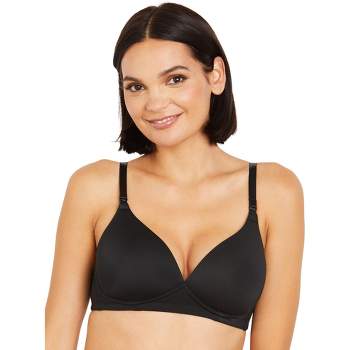 Leading Lady The Carole - Cool Fit Underwire Nursing Bra in Black, Size: 40C