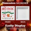 Christmas Decorations Indoor Home Decor, Hot Cocoa Wooden Sign, Gingerbread Wooden Block Sign - 3 of 4