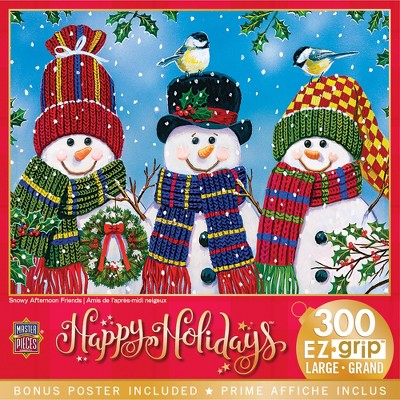 MasterPieces Holiday - Snowy Afternoon Friends 300pc EzGrip Puzzle