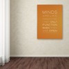 Trademark Fine Art -Megan Romo 'An Open Mind II' Canvas Art - 3 of 3