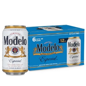 Modelo Especial Lager Beer - 6pk/12 fl oz Cans - 1 of 4