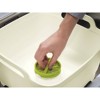 Joseph Joseph Wash and Drain Washing Up Bowl White/Green: Polypropylene Dish Drying Mat & Rack, Hand Wash, 2-Year Warranty - 4 of 4