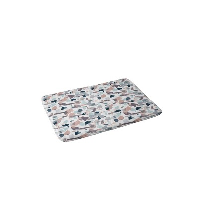 Lisa Argyropoulos Terrazzo Dance Bath Mat Brown - Deny Designs