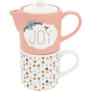 Joy Tea for One (10 oz Teapot & 10 oz Cup) - 1 of 4