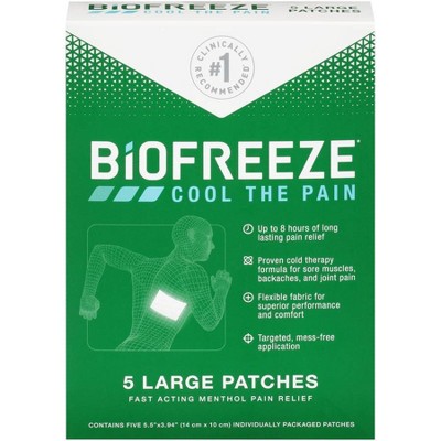 Biofreeze Pain Relieving Patch - 5pk