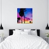 Painted Skies Above The Palms by 5by5collective Unframed Wall Canvas - iCanvas - 2 of 3