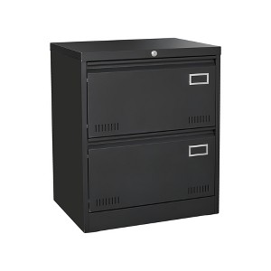NicBex 1 Drawer File Cabinet with 1 Cabinet,Office Cabinet with White Metal Handle Design,Modern Storage Cabinet,Filing Cabinets for Home Office - 1 of 4