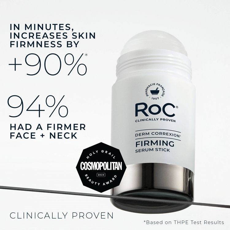 RoC Derm Correxion Retinol Face Stick: Anti-Wrinkle, Smoothing, Hypoallergenic Treatment for Normal & Mature Skin, 3 of 10