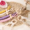 Unique Bargains Jute Rope Durable Retro Design Easy Installation Toilet Paper Holder 1 Pc - 4 of 4