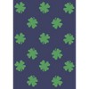 Juniors Womens Lost Gods St. Patrick's Day Four-Leaf Clover Print T-Shirt - 2 of 4