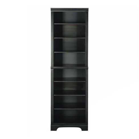 Bedford Shelf Closet Wall Unit Satin Black Home Styles Target