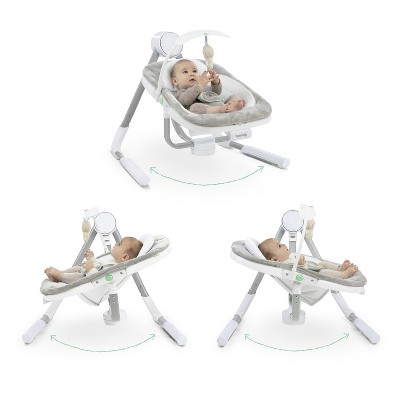 Ingenuity Any Way Sway Power Adapt Dual Direction Baby Swing