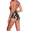 Women's Halter One Piece Swimsuit - Sauipe - 3 of 3