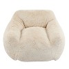 PAGED Modern Bean Bag Chair Comfy Sofa Chair with Foam Filling, 48" Accent Reading Chair for Adults, Teens, Kids - 2 of 4