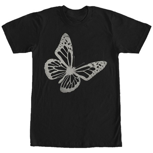 Men's Lost Gods Butterfly Wings T-shirt - Black - Small : Target