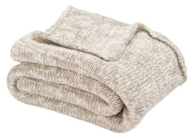 Panna Knit Throw Blanket - THR209 - Grey - 50" x 60" - Safavieh